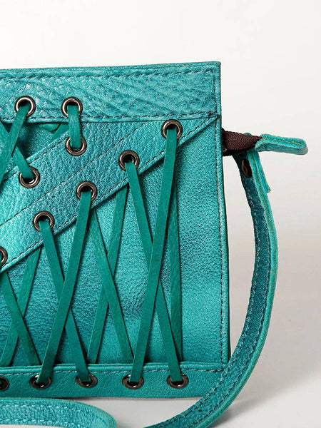 Genuine Western Leather Crossbody Bag