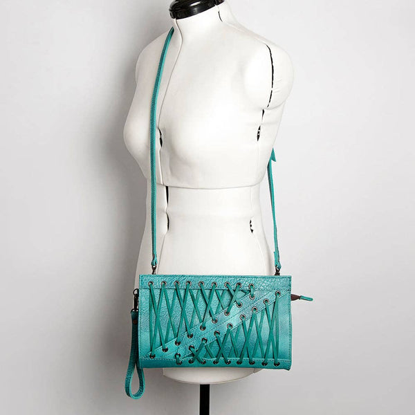 Genuine Western Leather Crossbody Bag