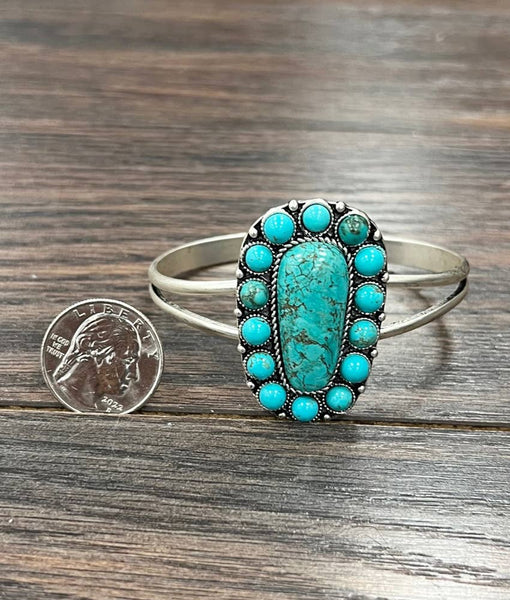 Navajo Turquoise Cuff Bracelet