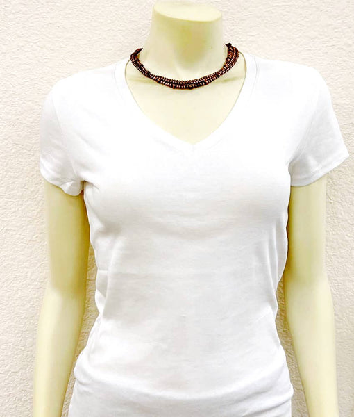 Copper Navajo Bead Necklace