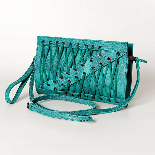 Genuine Western Leather Crossbody Bag