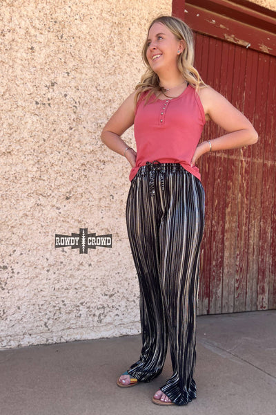 Ruffled Cuff Pants