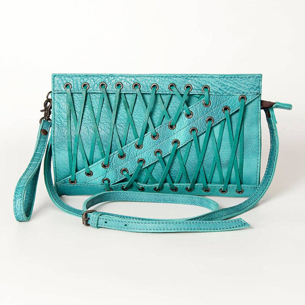 Genuine Western Leather Crossbody Bag