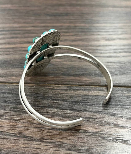 Navajo Turquoise Cuff Bracelet