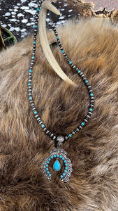 Navajo Pearls & Turquoise